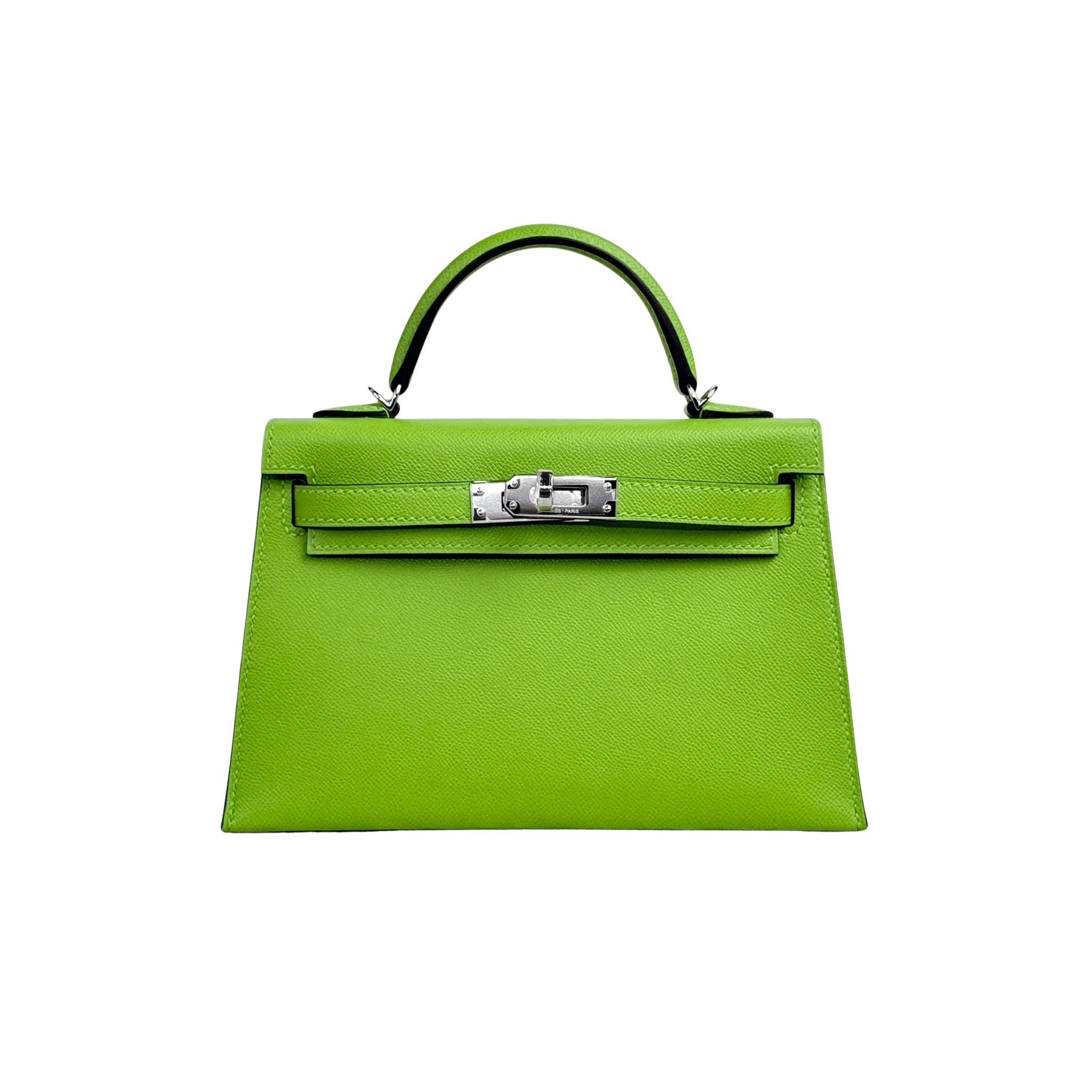 Kelly 20 Mini Granny Madame Sellier Palladium Hardware