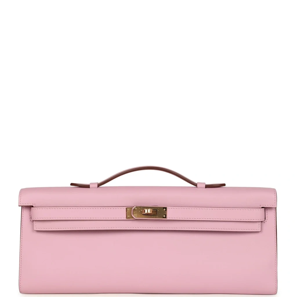 Kelly Cut Mauve Sylvestre Swift Rose Gold Hardware