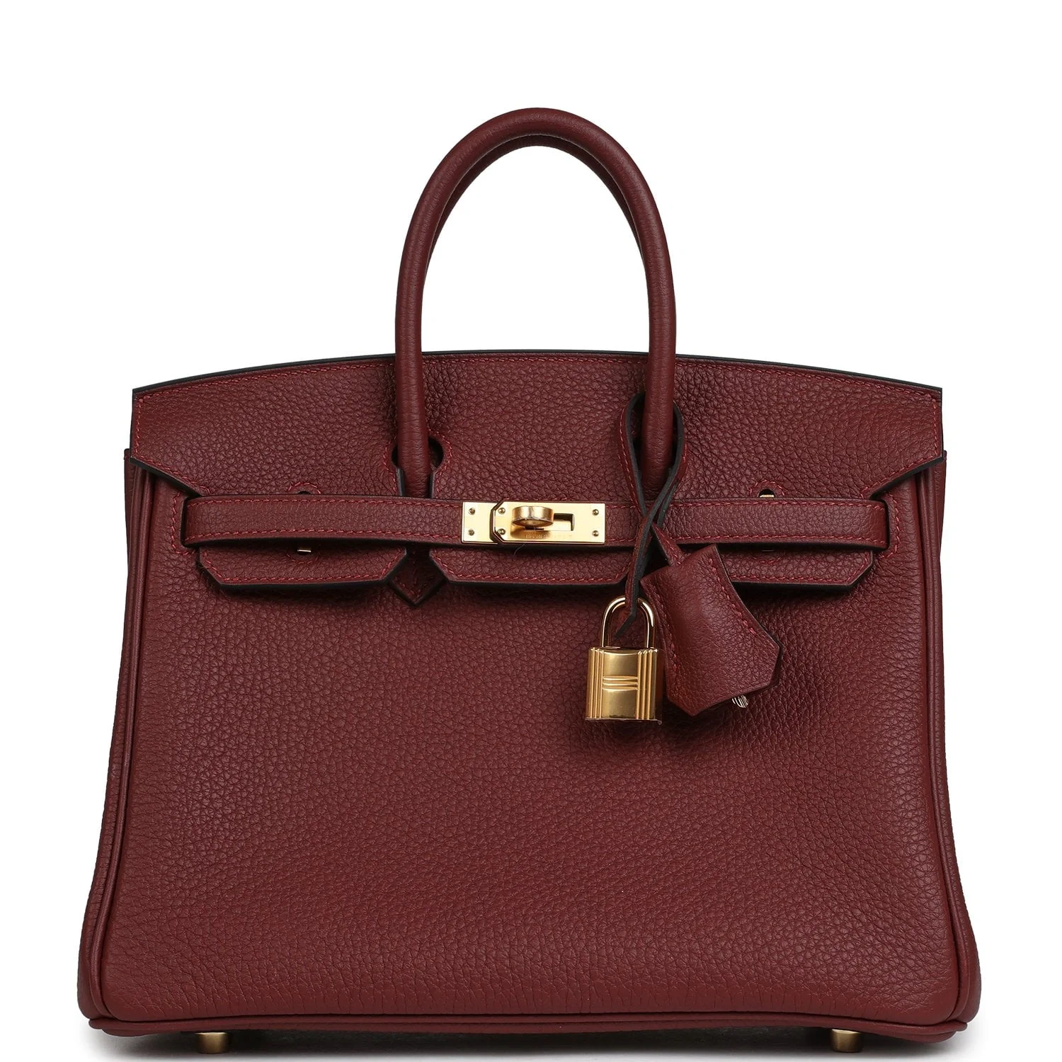Birkin 25 Rouge H Togo Gold Hardware