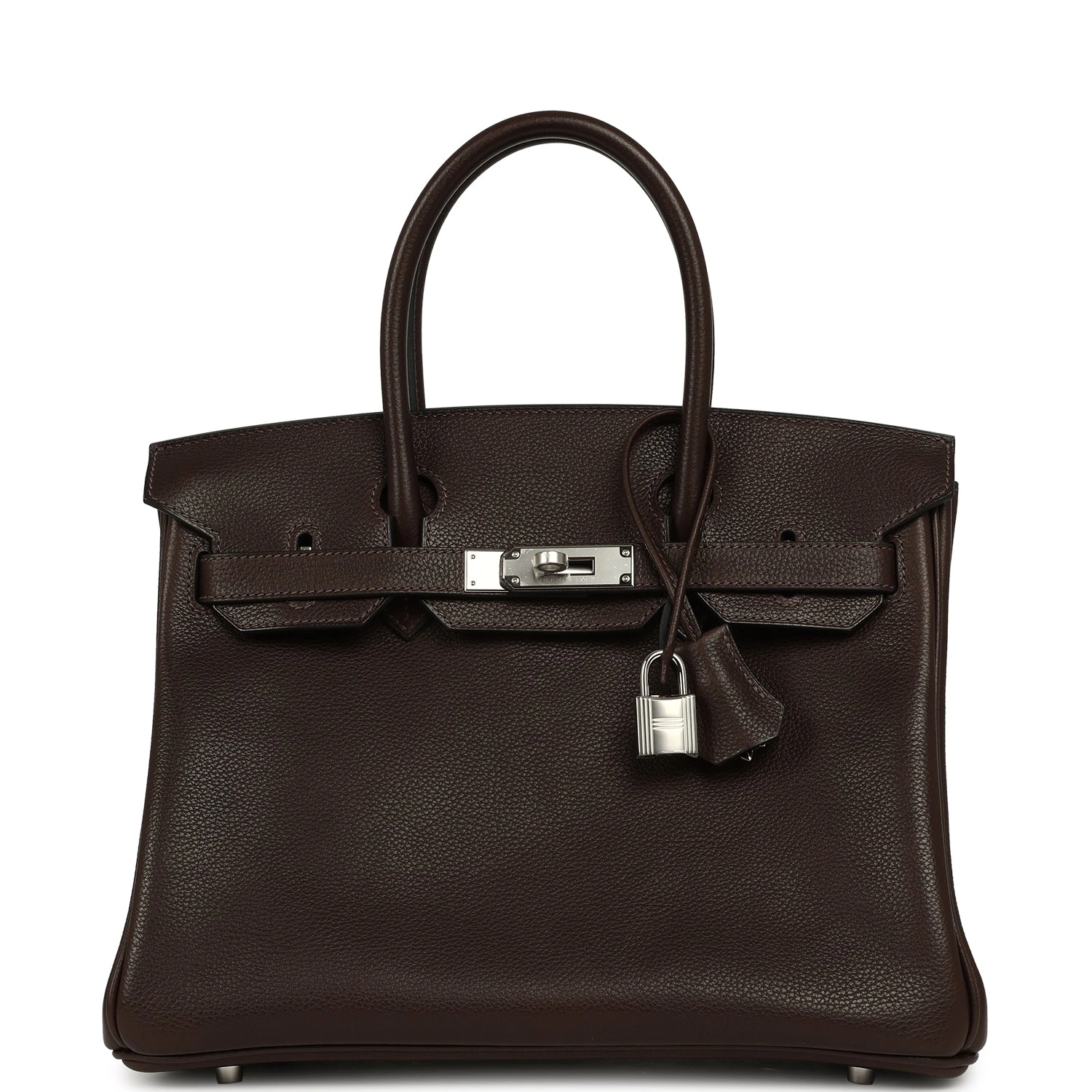 Birkin 30 Ébène Barenia Faubourg Palladium Hardware