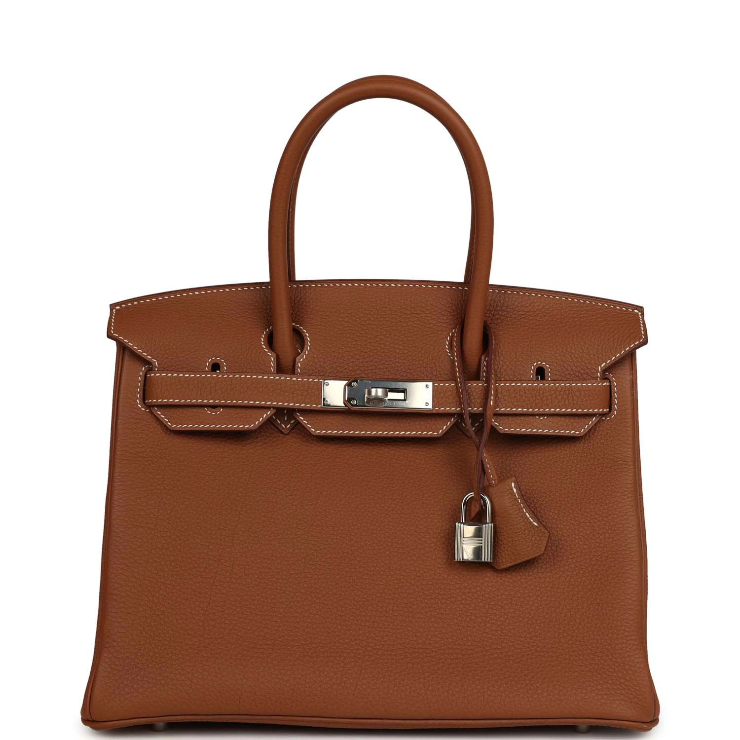 Birkin 30 Gold Togo Palladium Hardware