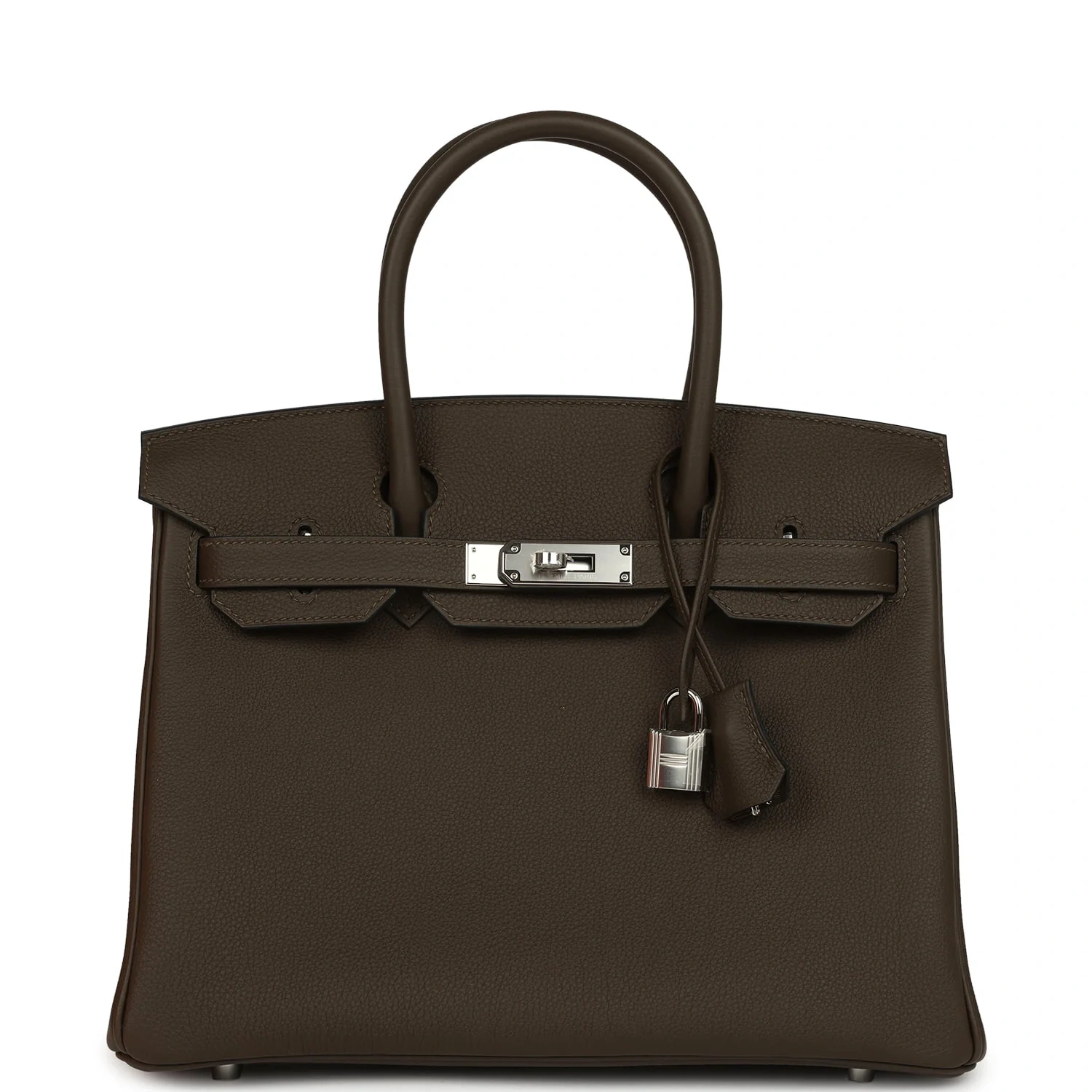 Birkin 30 Vert Loden Togo Palladium Hardware