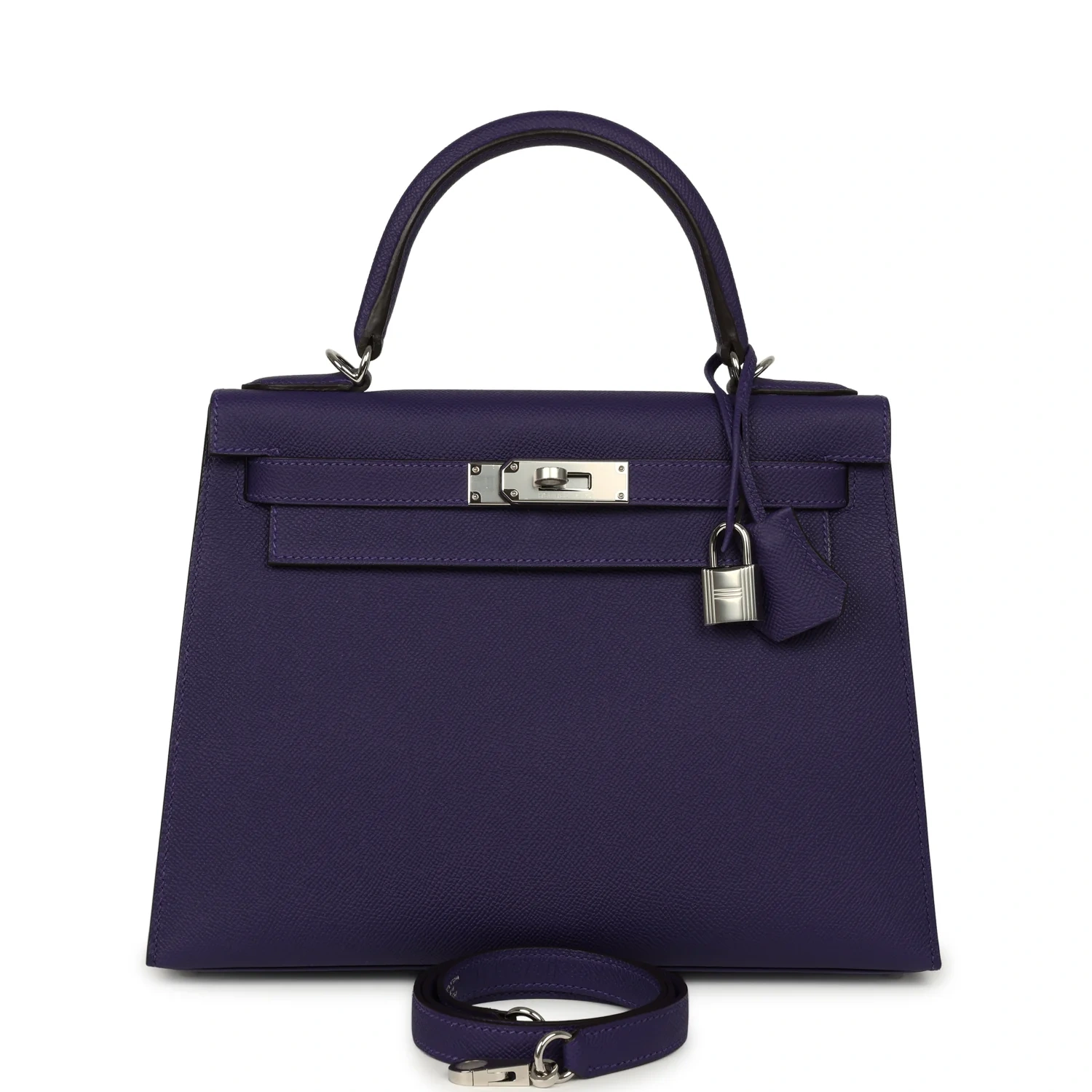 Kelly 25 Purple Epsom Palladium Hardware