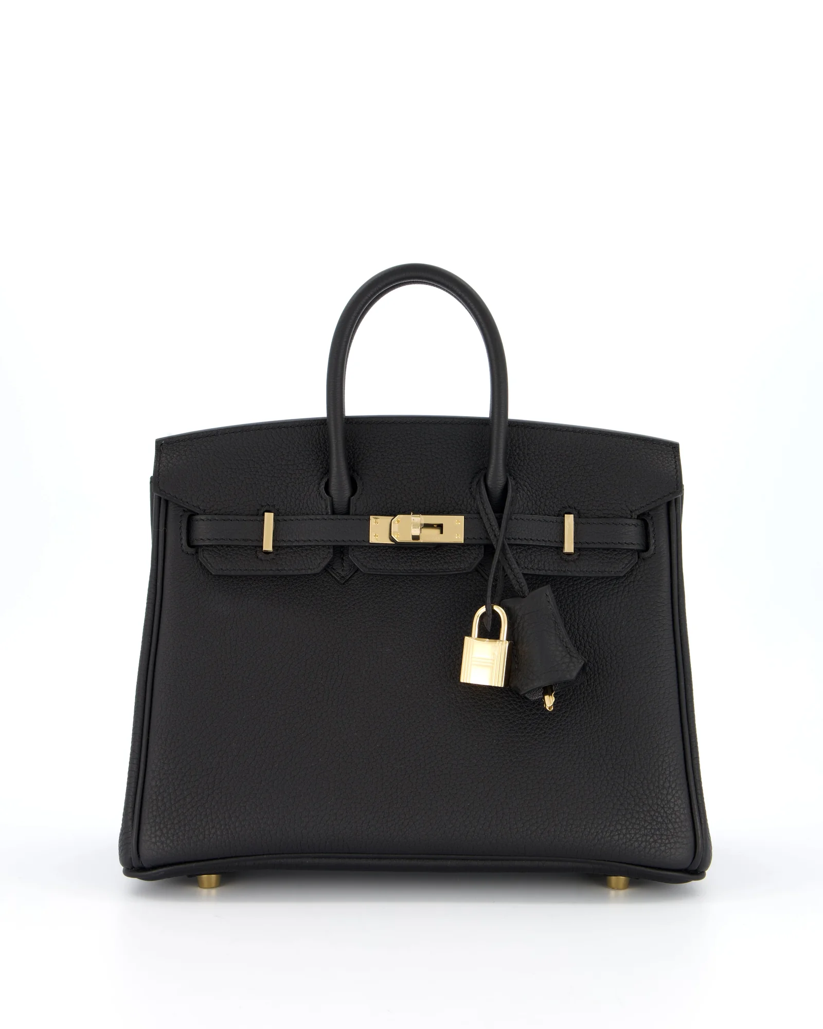 Birkin 25 Black Togo Permabrass Hardware