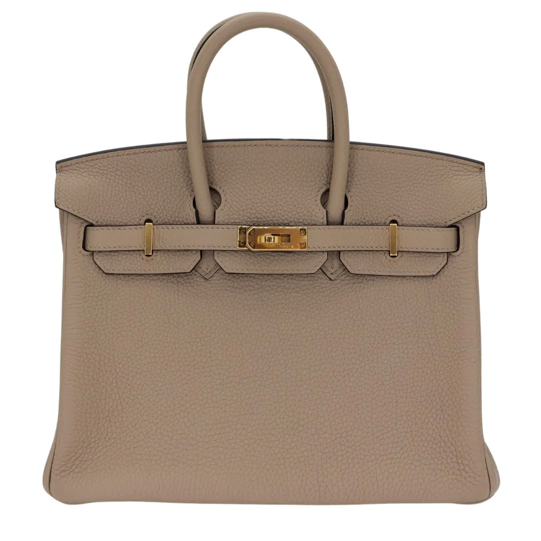 Birkin 25 Gris Tourterelle Togo Gold Hardware