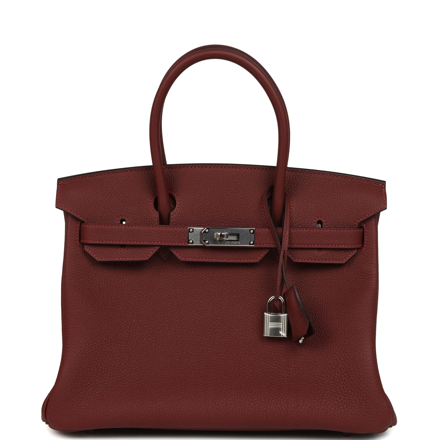 Birkin 30 Rouge H Togo Palladium Hardware