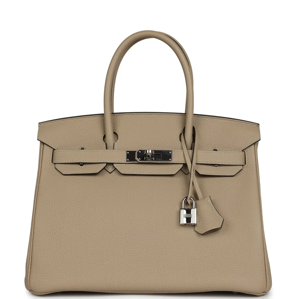 Birkin 30 Trench Togo Palladium Hardware