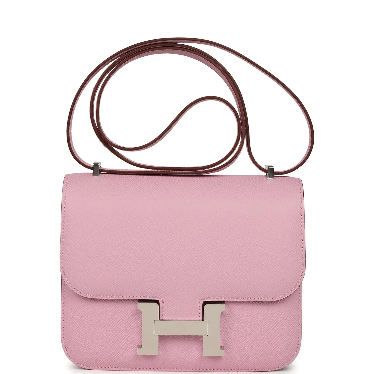 Constance 18 Mini Mauve Sylvestre Epsom Palladium Hardware
