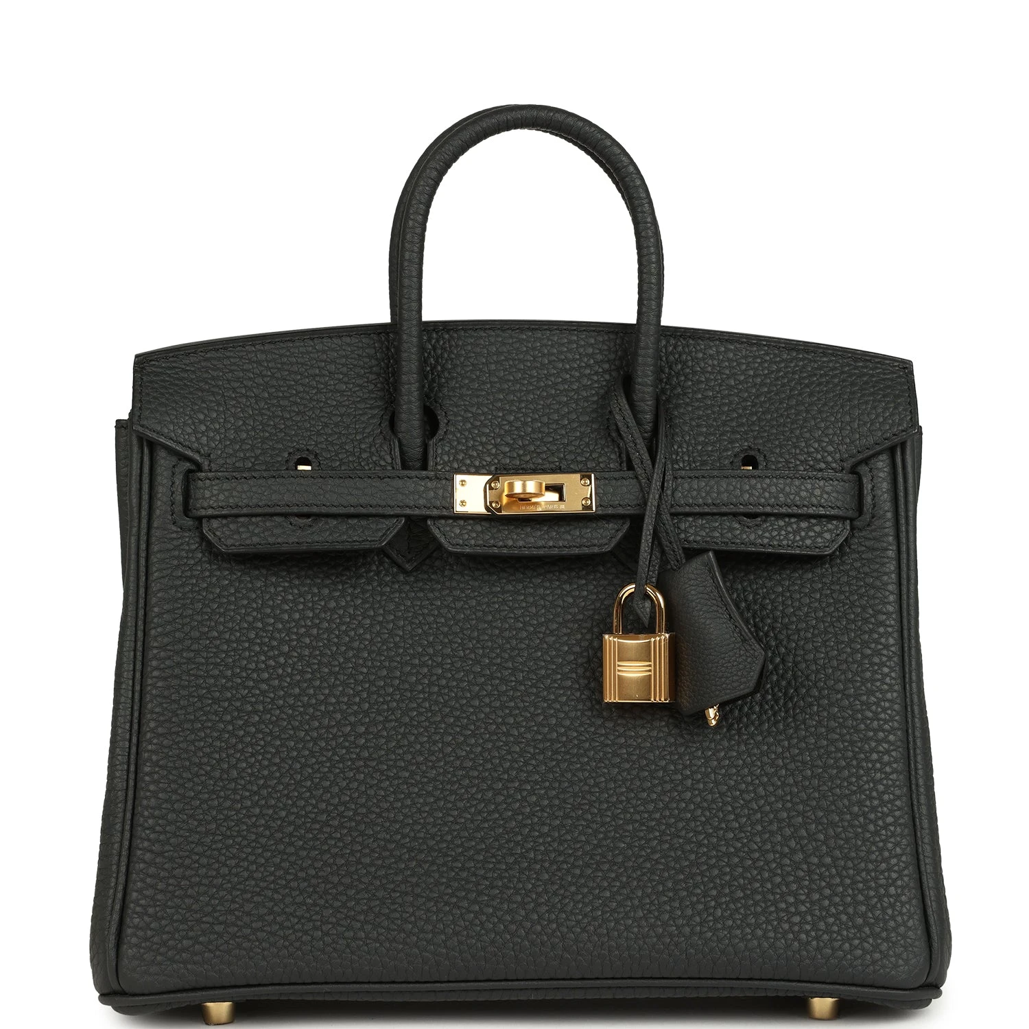 Birkin 25 Plomb Togo Gold Hardware