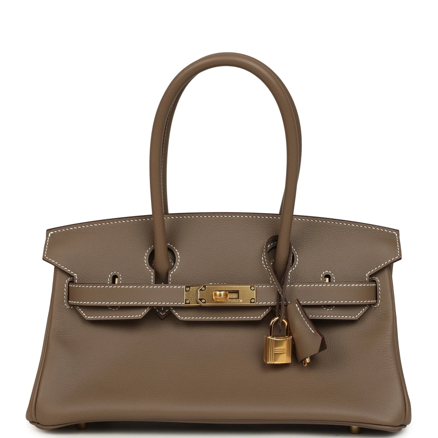 Birkin Shoulder Light 29 Étoupe Evercolor Gold Hardware