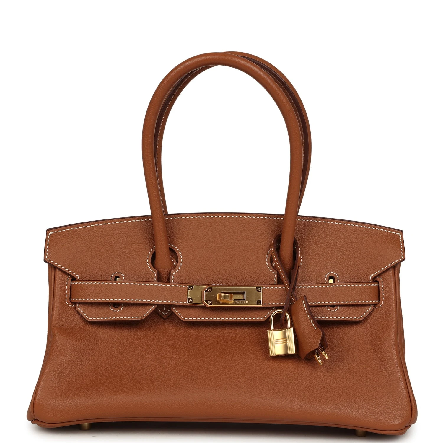 Birkin Shoulder Light 29 Gold Evercolor Gold Hardware