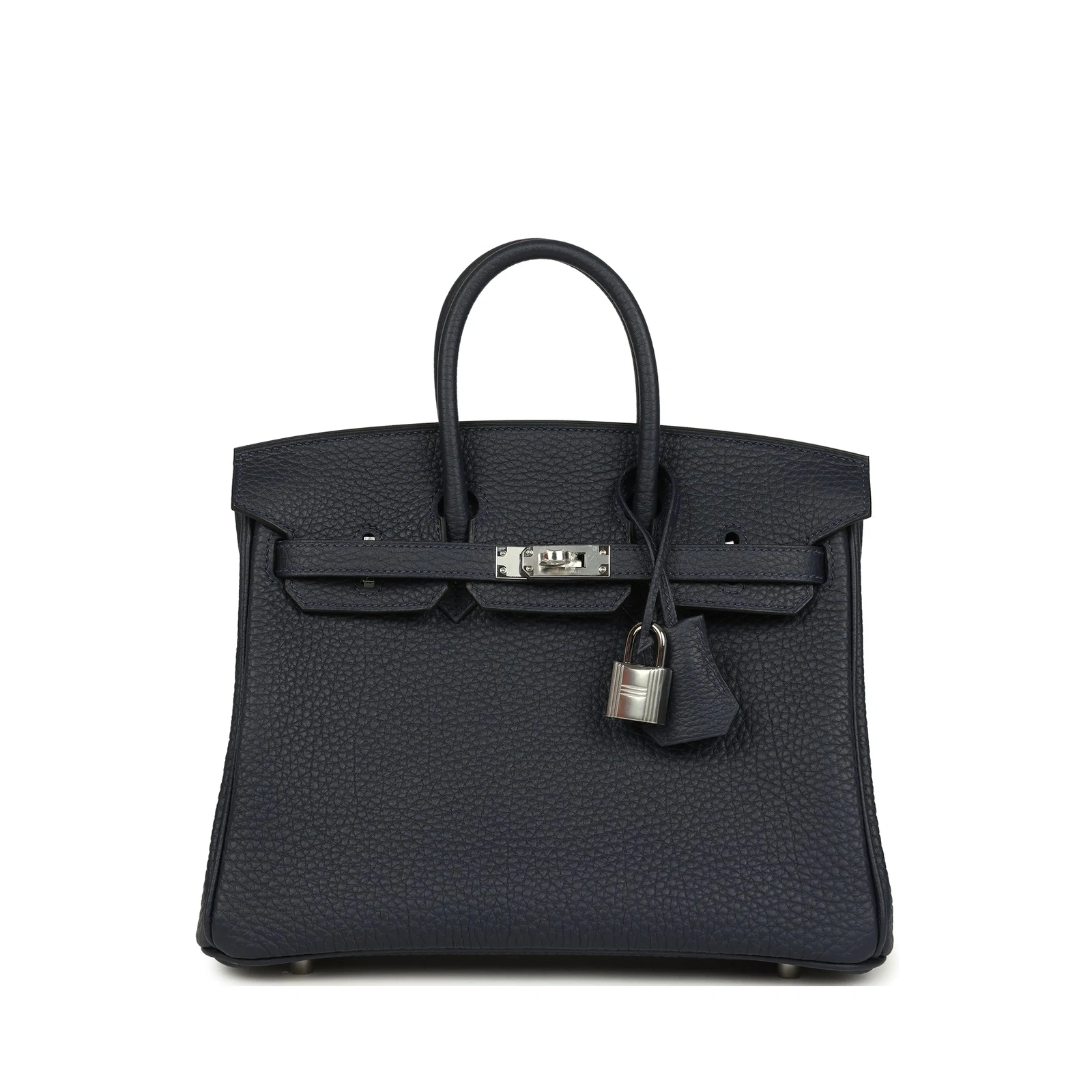 Birkin 25 Bleu Nuit Togo Palladium Hardware