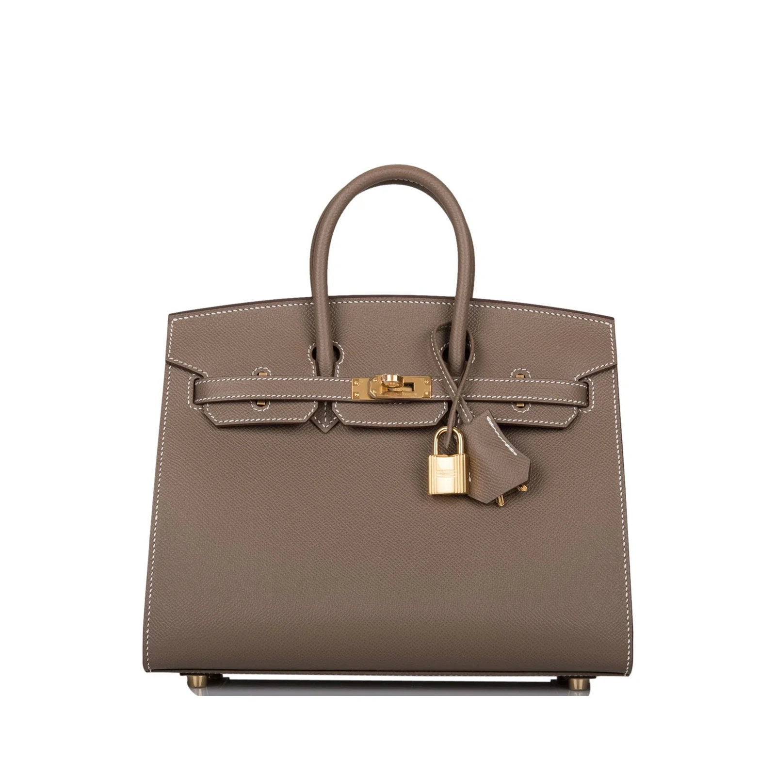 Birkin 25 Étoupe Epsom Gold Hardware