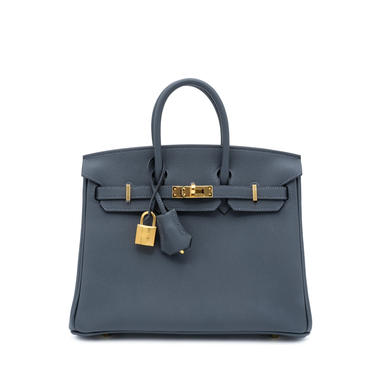 Birkin 25 Gris Misty Togo Gold Hardware