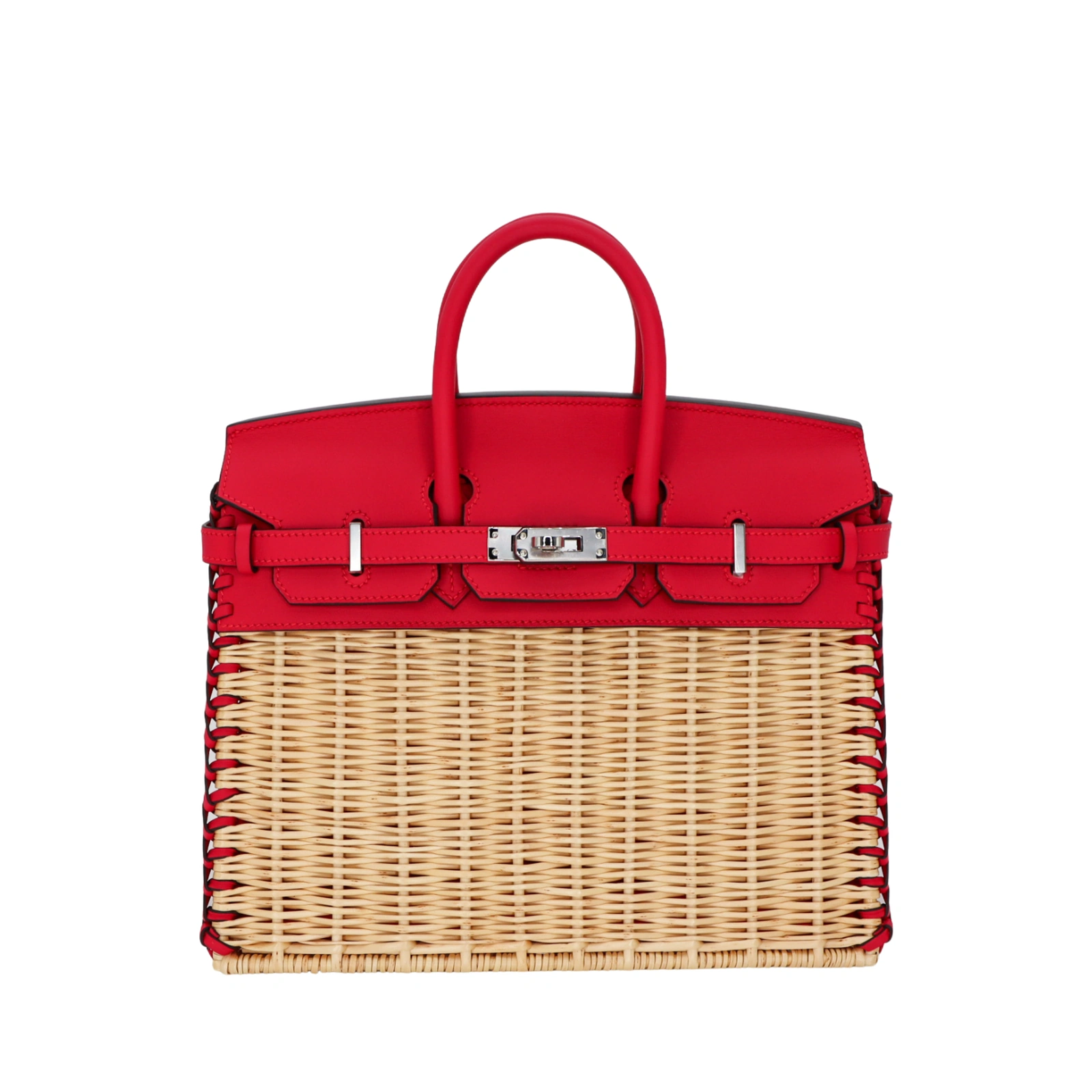 Birkin 25 Picnic Framboise Swift Palladium Hardware