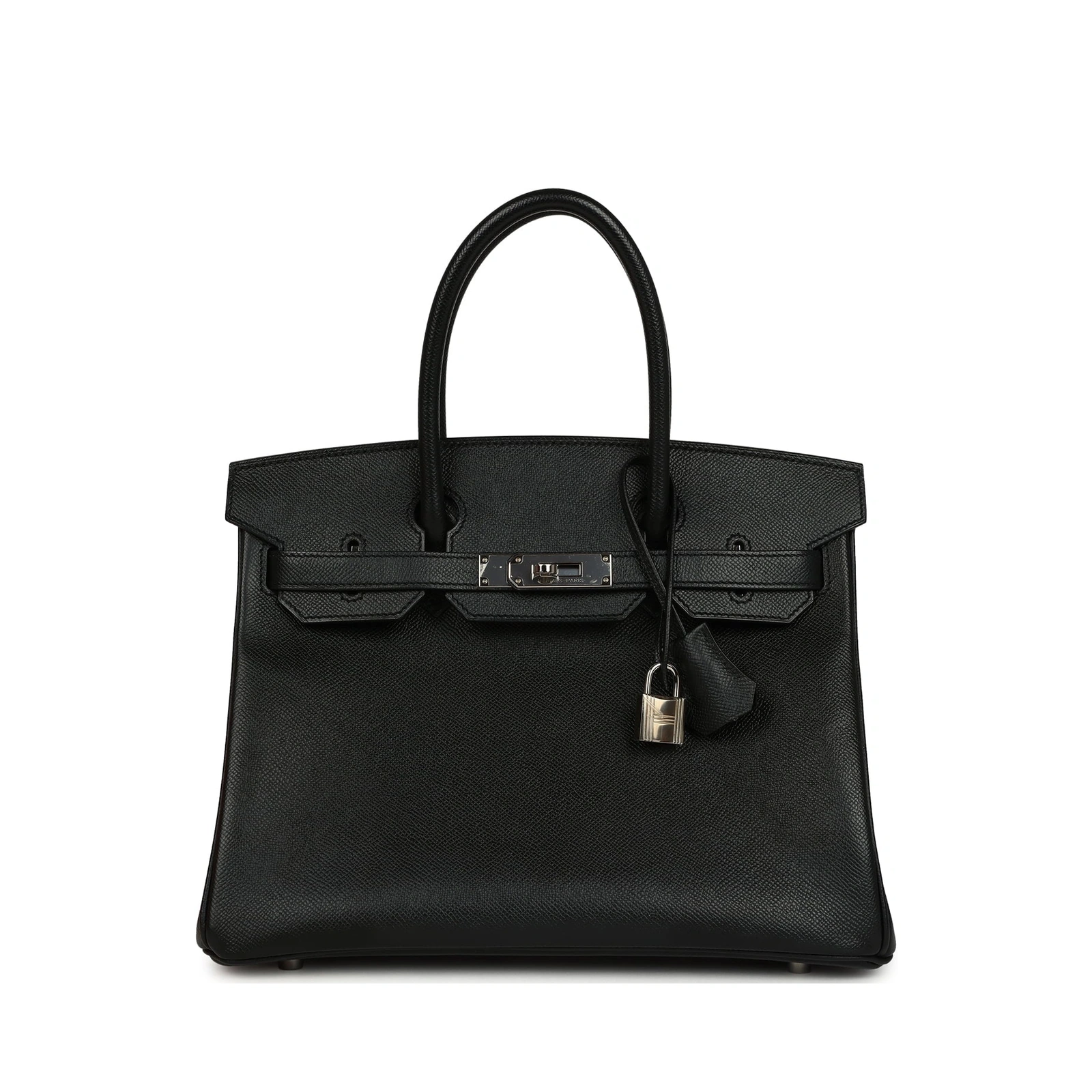 Birkin 30 Black Epsom Palladium Hardware