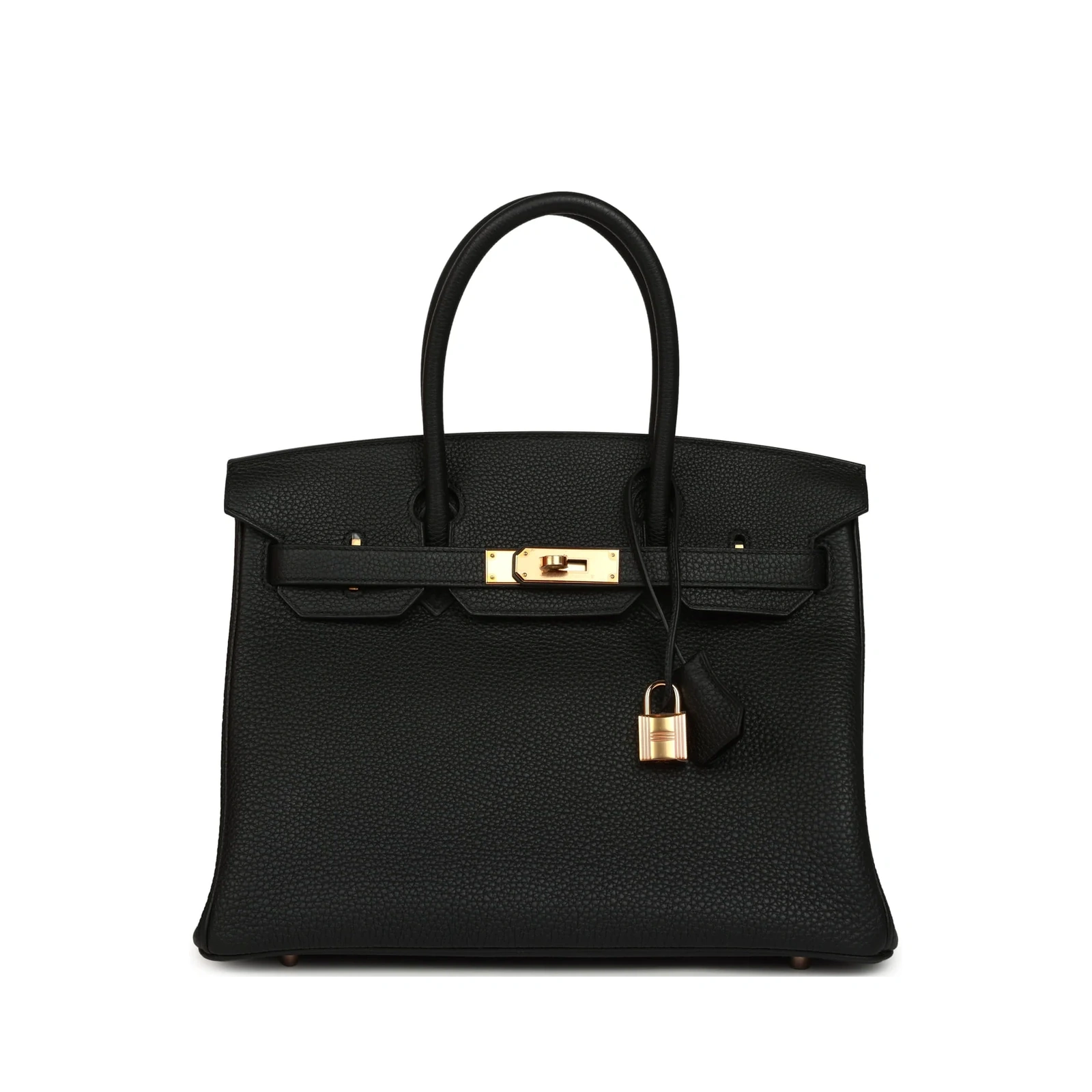 Birkin 30 Black Togo Rose Gold Hardware