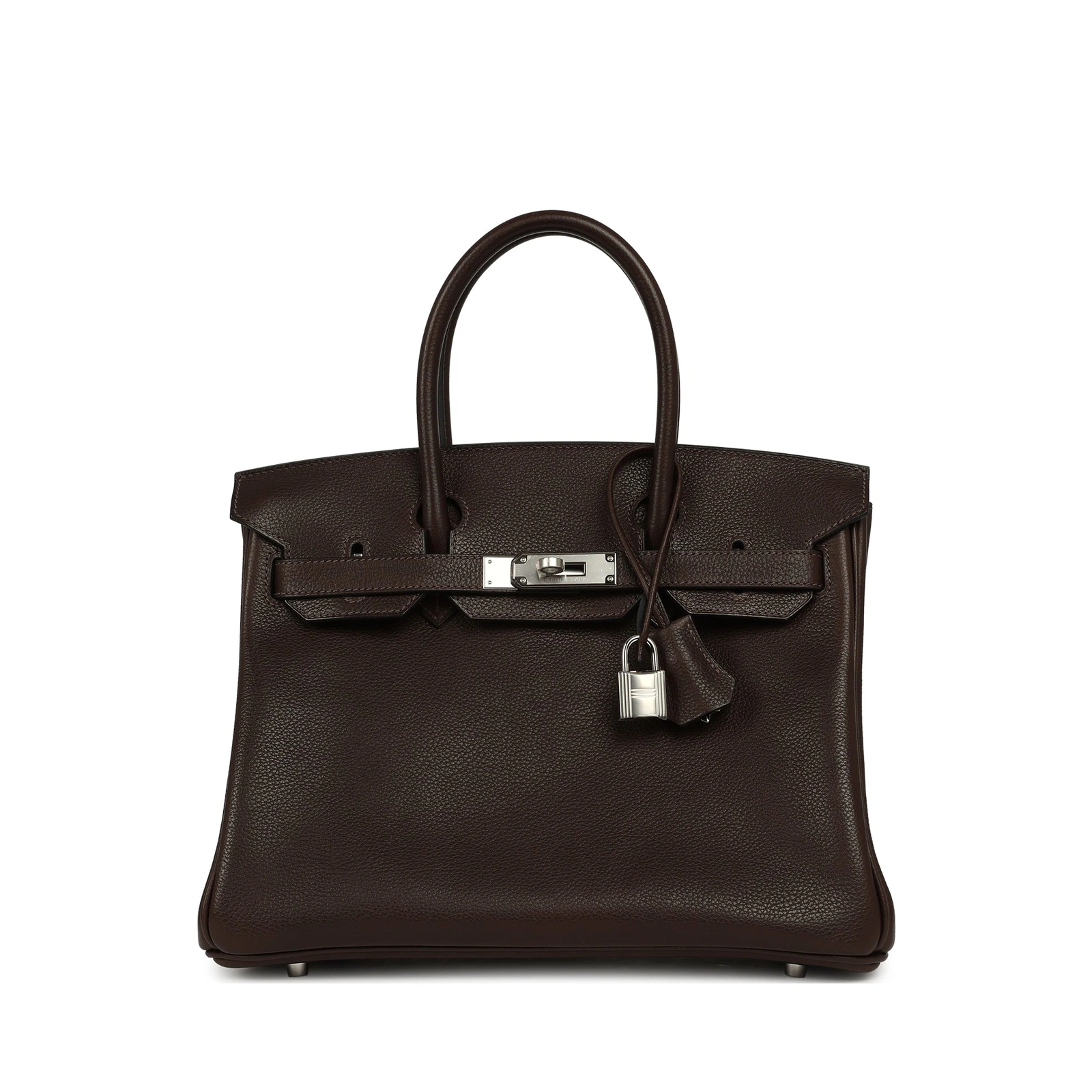 Birkin 30 Ébène Barenia Faubourg Palladium Hardware