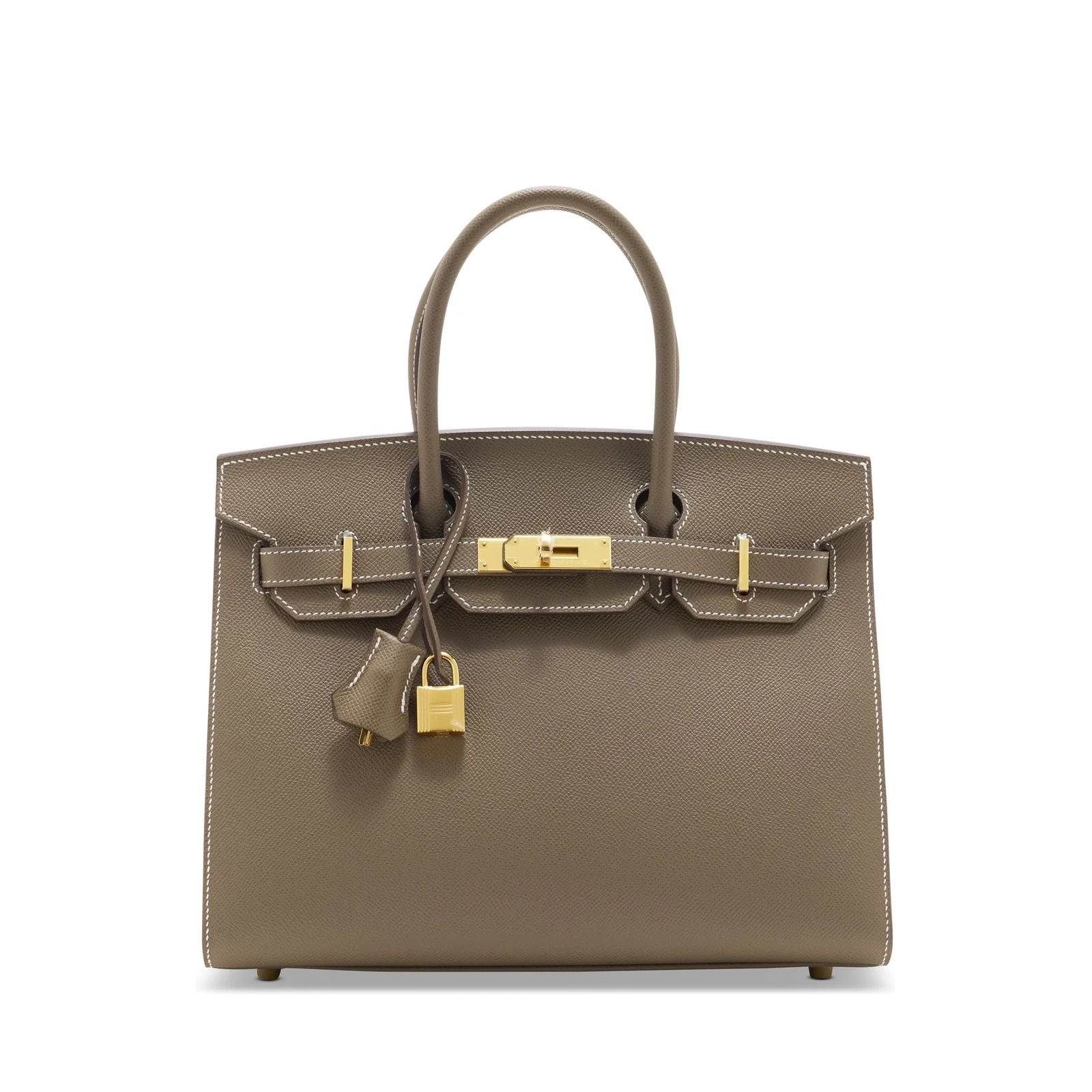Birkin 30 Étoupe Epsom Gold Hardware