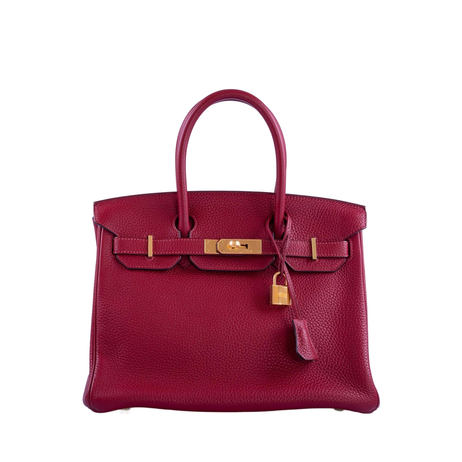 Birkin 30 Rouge Grenat Togo Gold Hardware