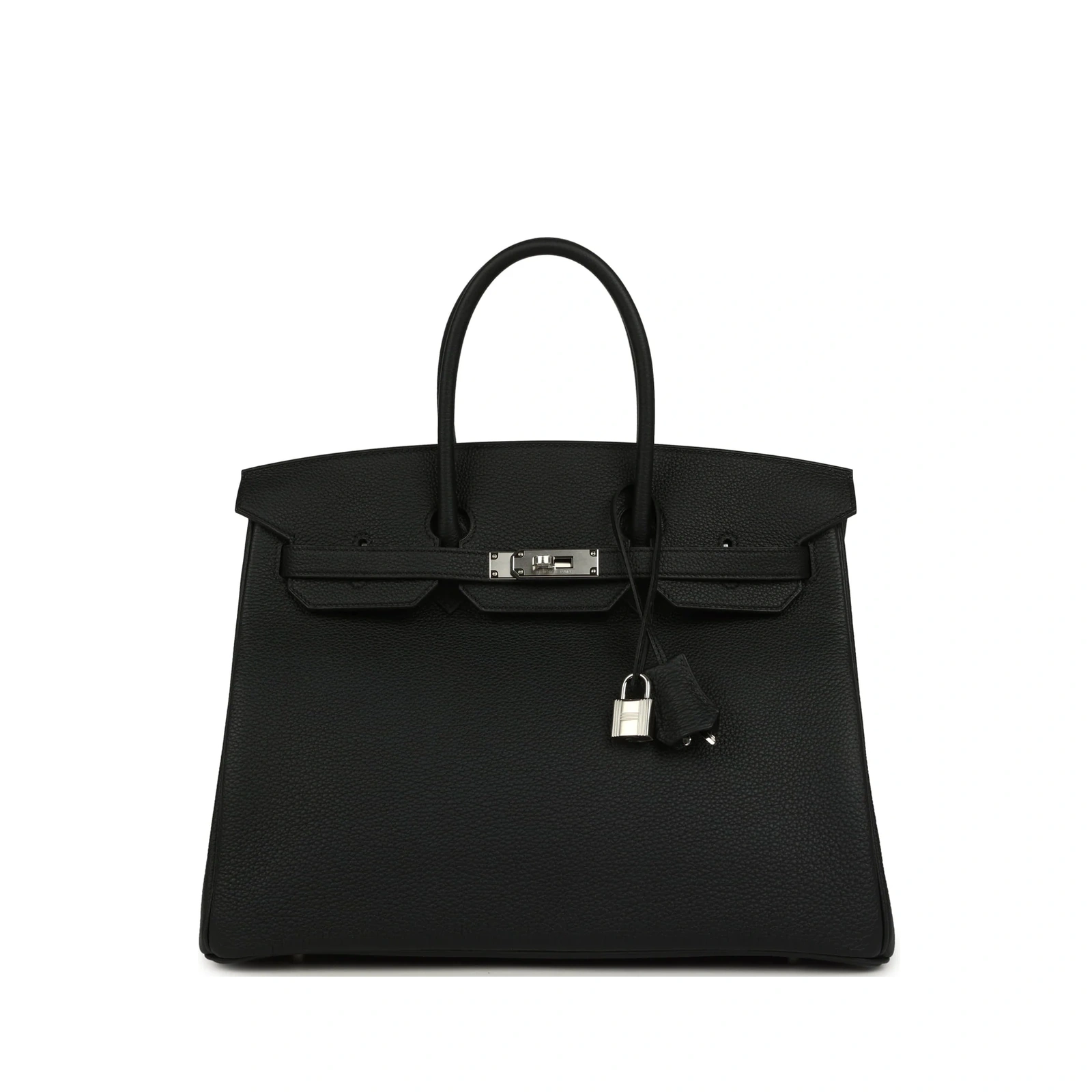 Birkin 35 Black Togo Palladium Hardware