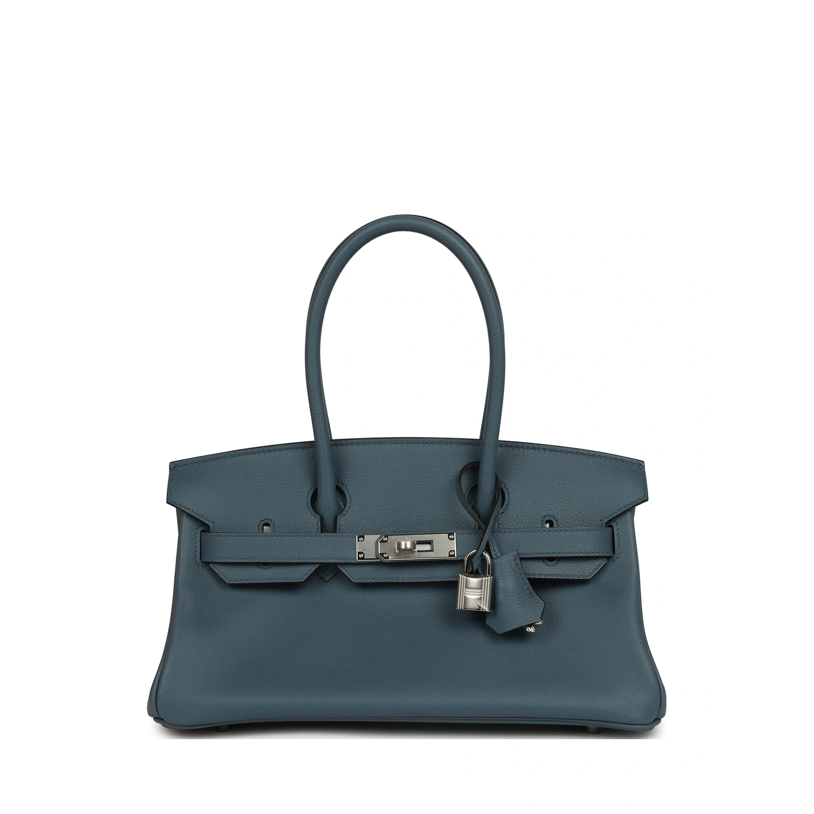 Birkin 29 Bleu Tempête Evercolor Palladium Hardware