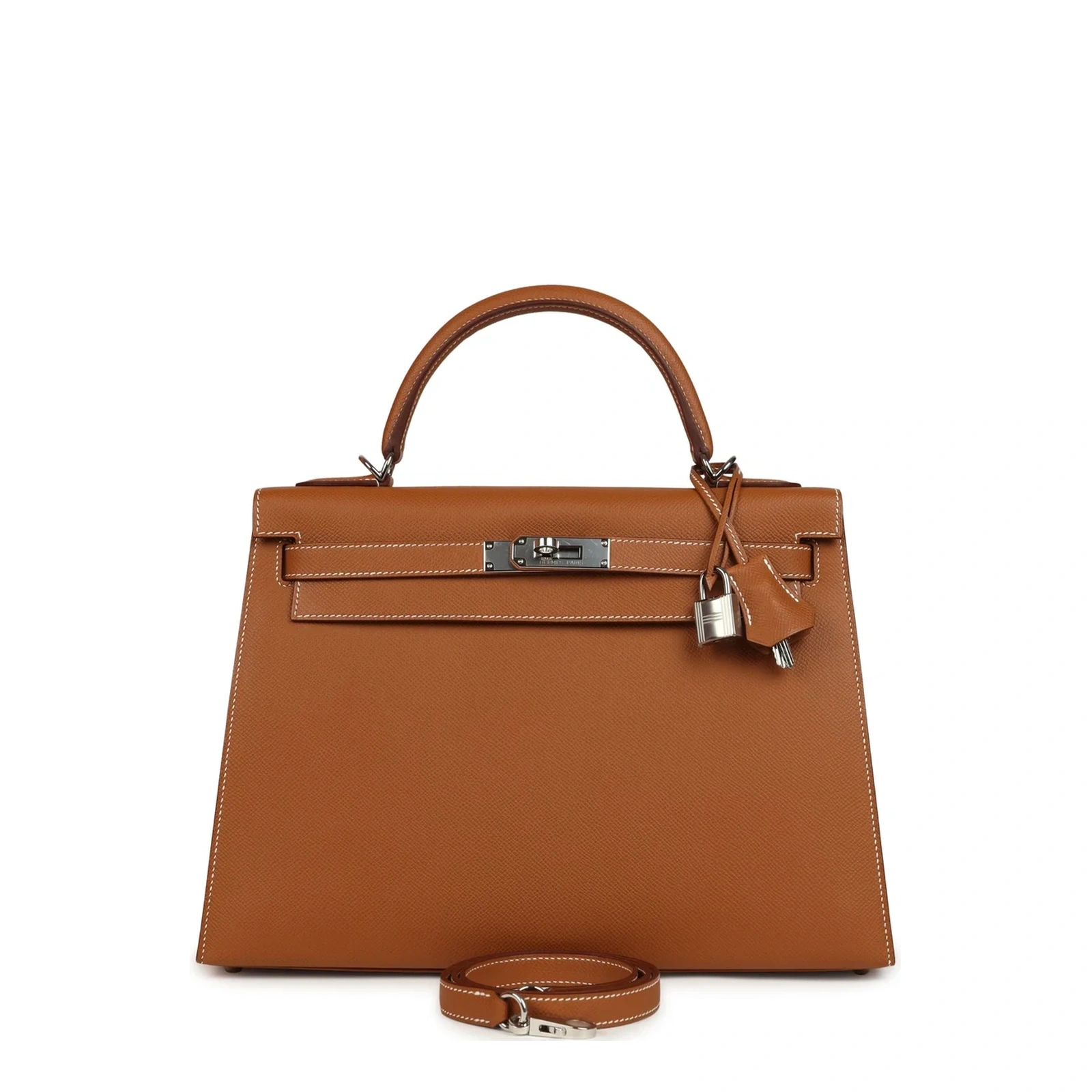 Kelly 32 Gold Epsom Sellier Palladium Hardware