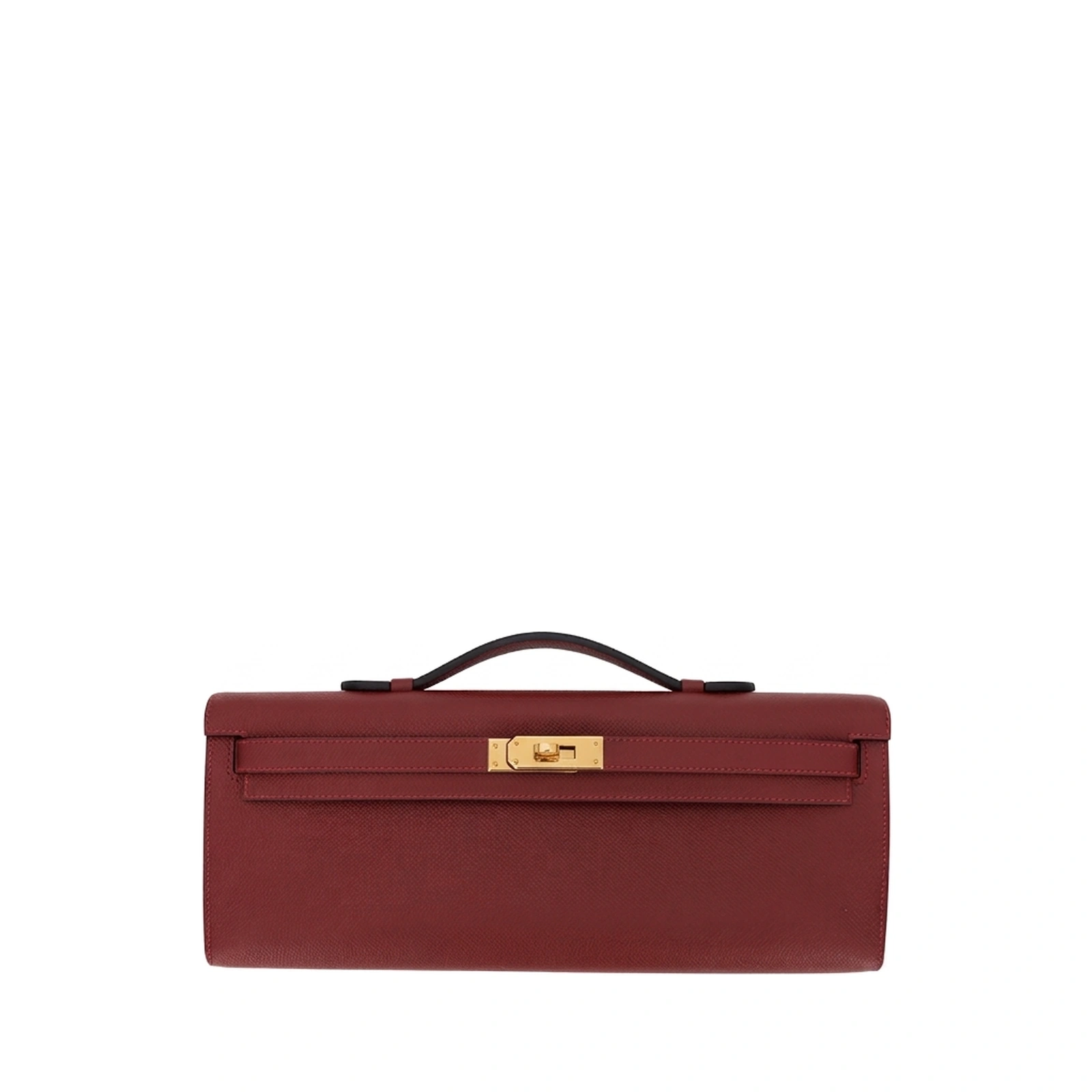 Kelly Cut Rouge H Epsom Gold Hardware