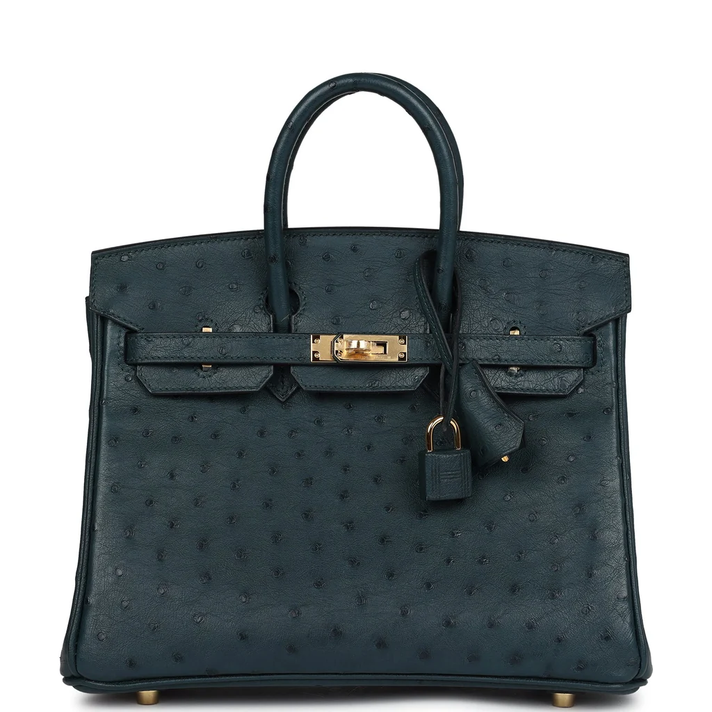 Birkin 25 Vert Cyprès